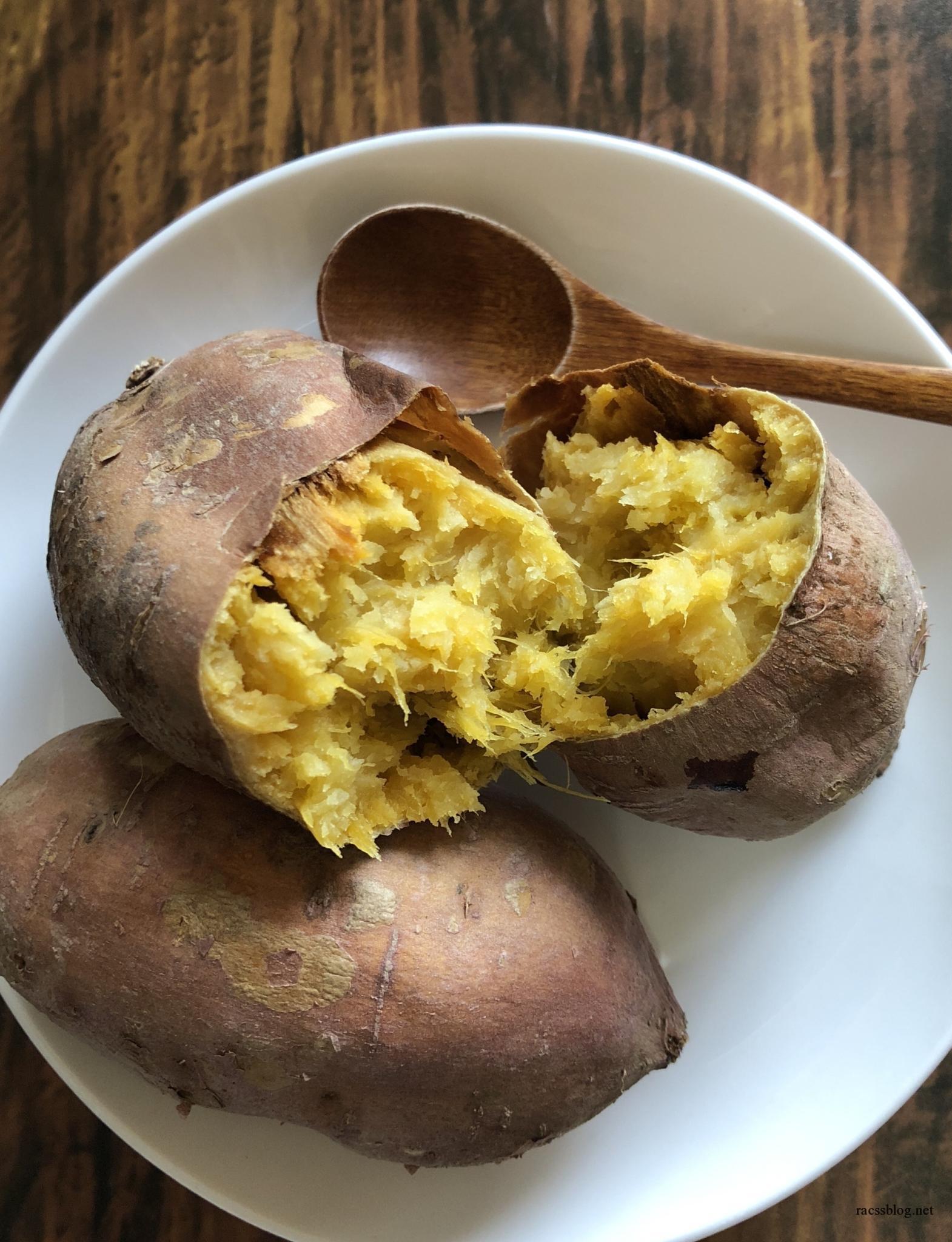 安納芋のオーブン焼き芋の焼き方とストーブ焼き芋の作り方 さらに甘くするために冷凍してみた Racssblog