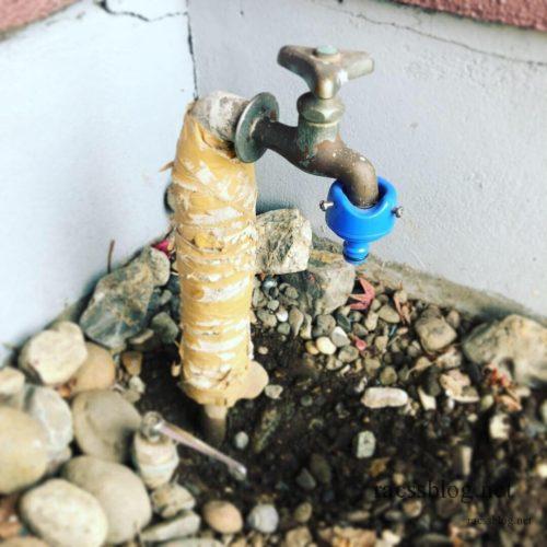 寒冷地の外水栓